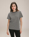 Playera Oversize Manga Corta,BLANCO P1